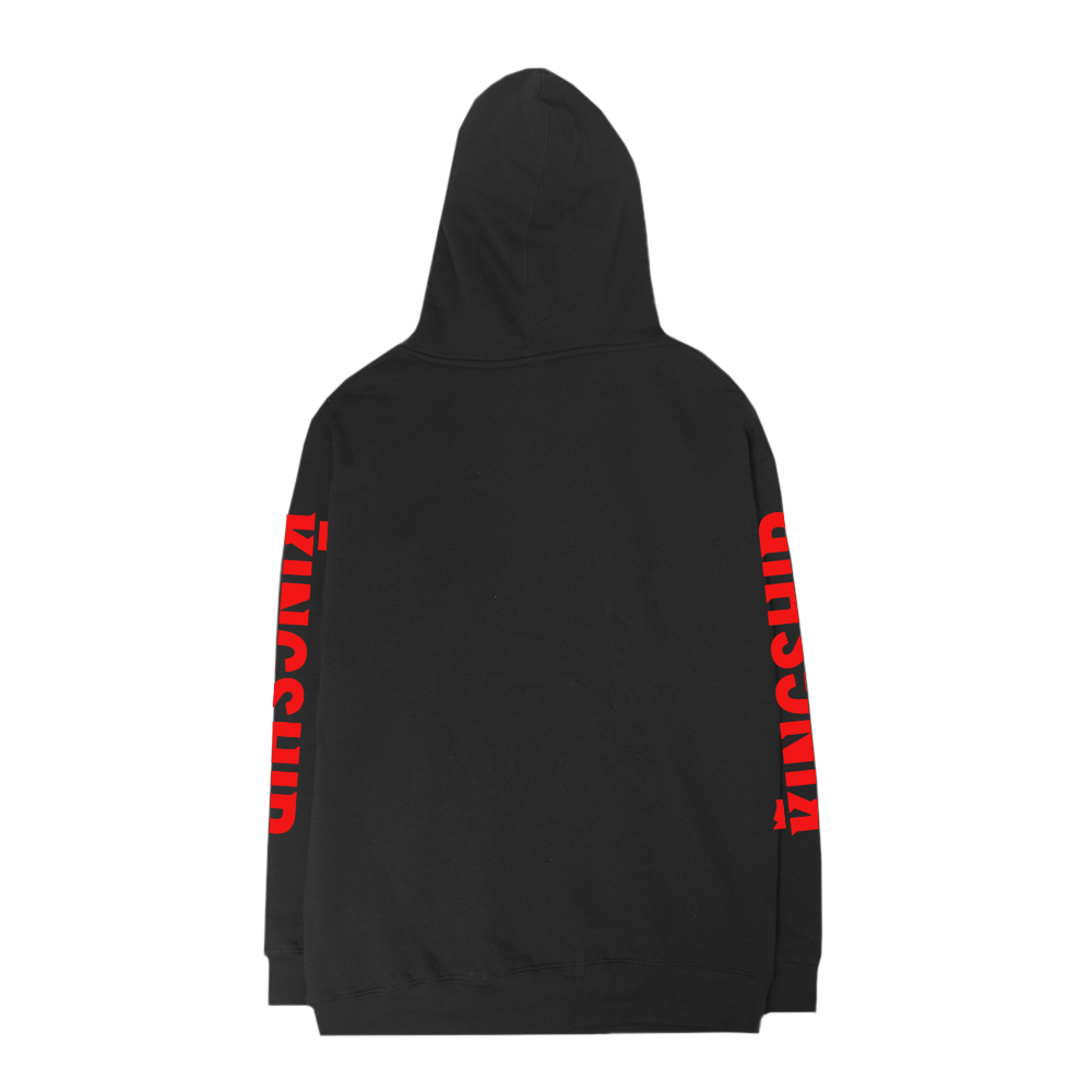 KINGSHIP Is RealHoodie Black - Back